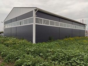 Пример построенного здания из СИП панелей